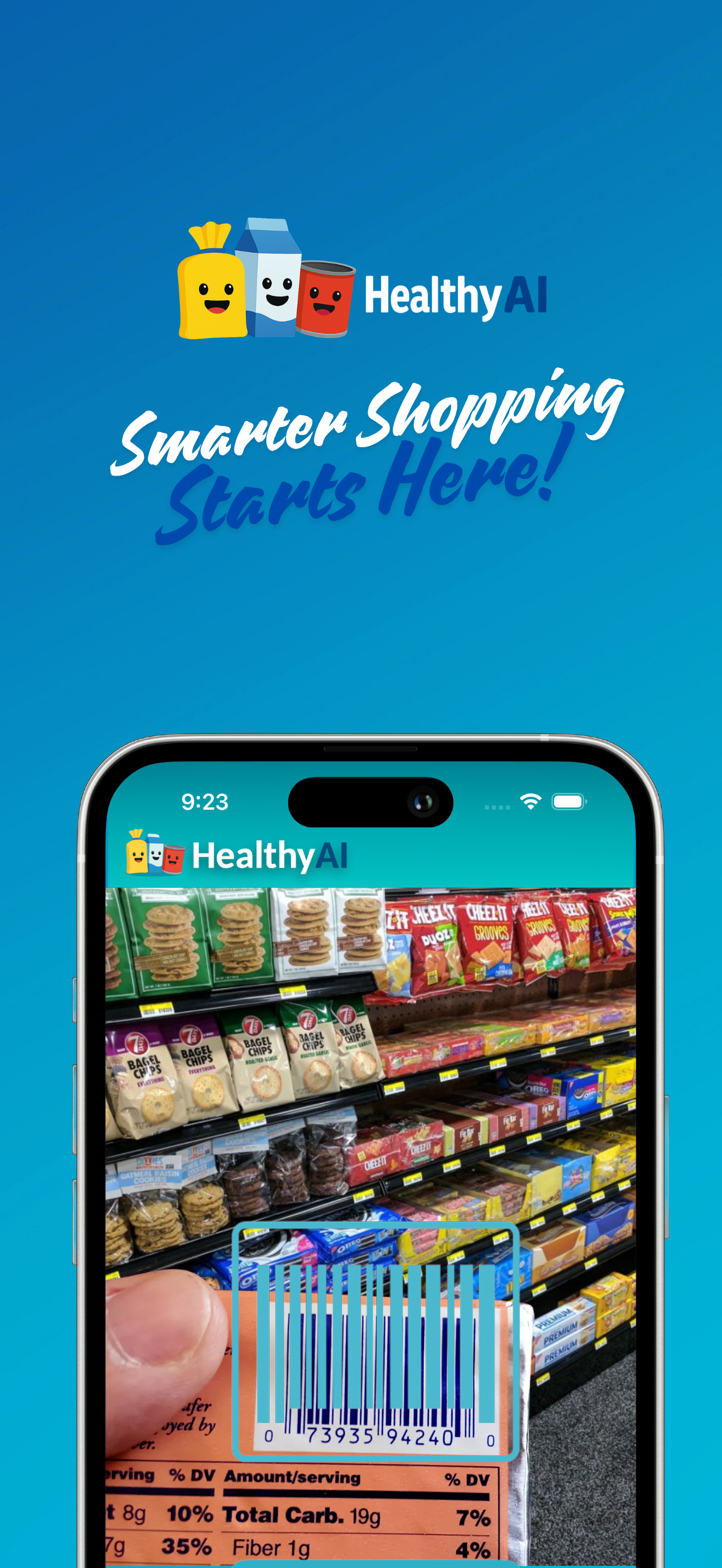 HealthyAI - Nutrition Scanner