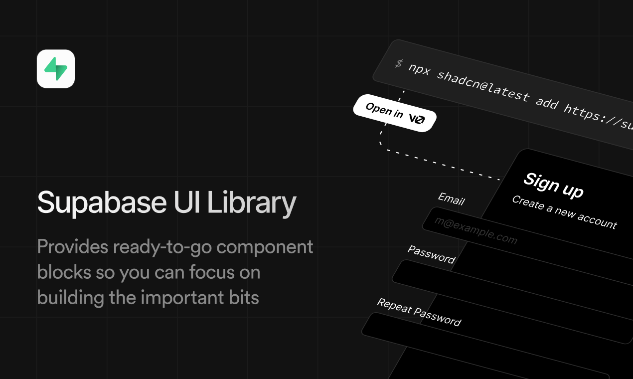 Supabase UI Library
