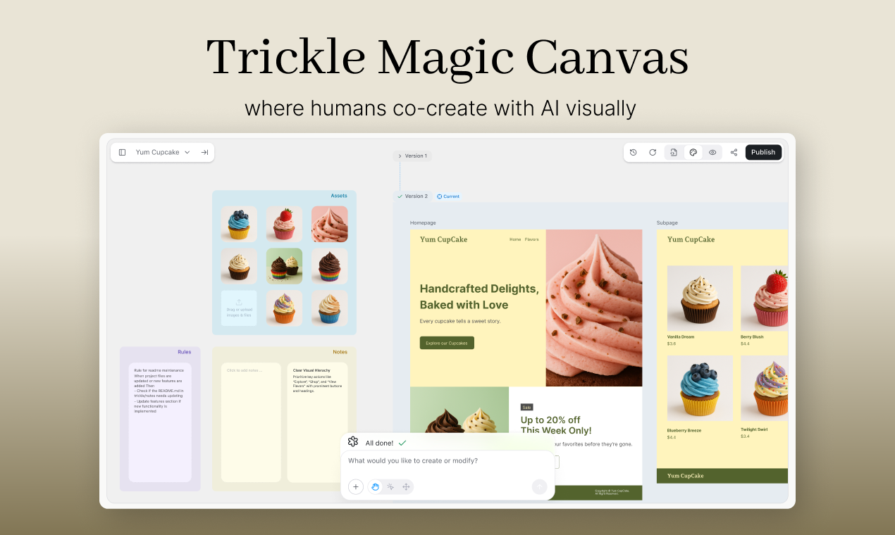 Trickle - Magic Canvas 