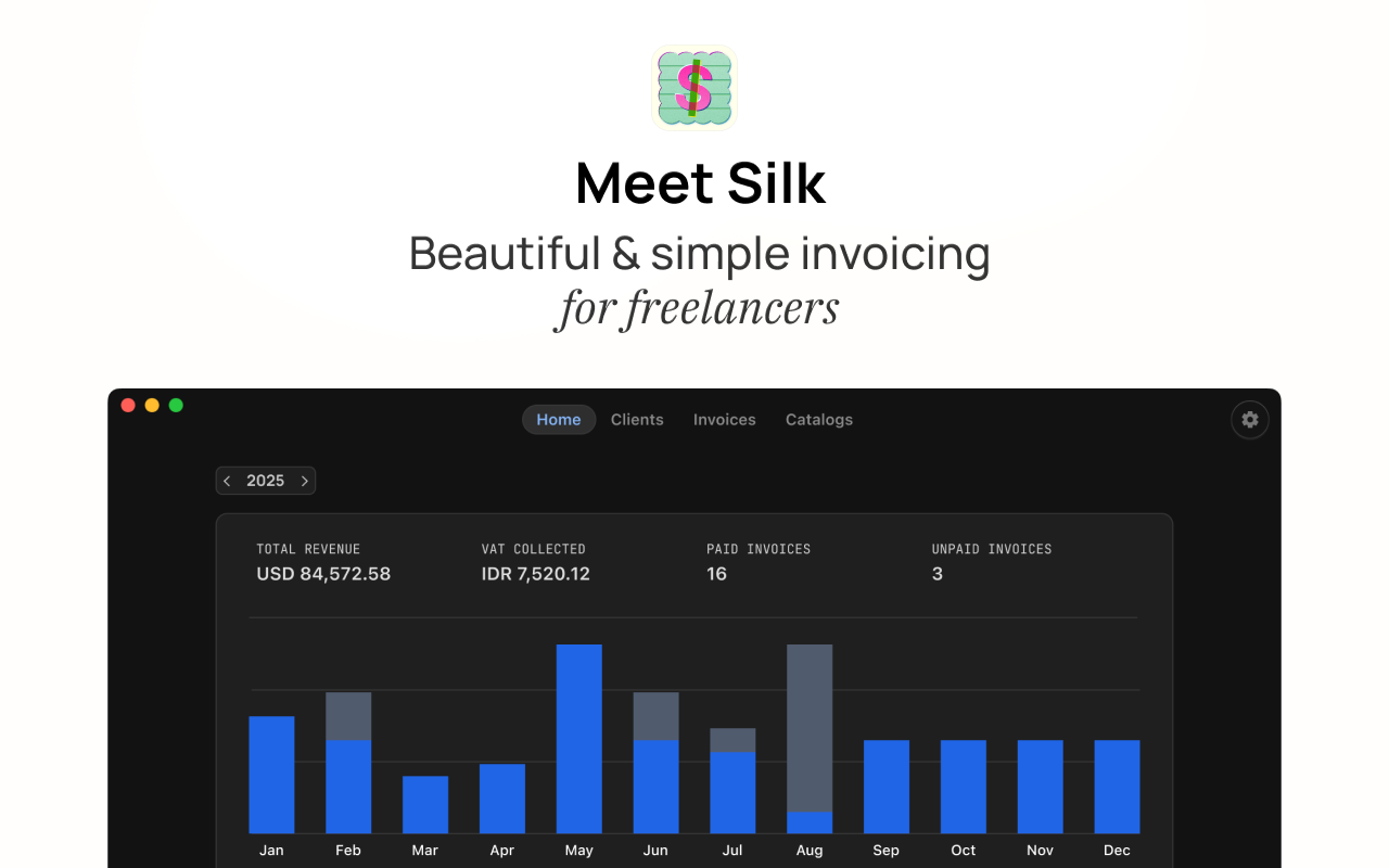 Silk: Simple Invoicing
