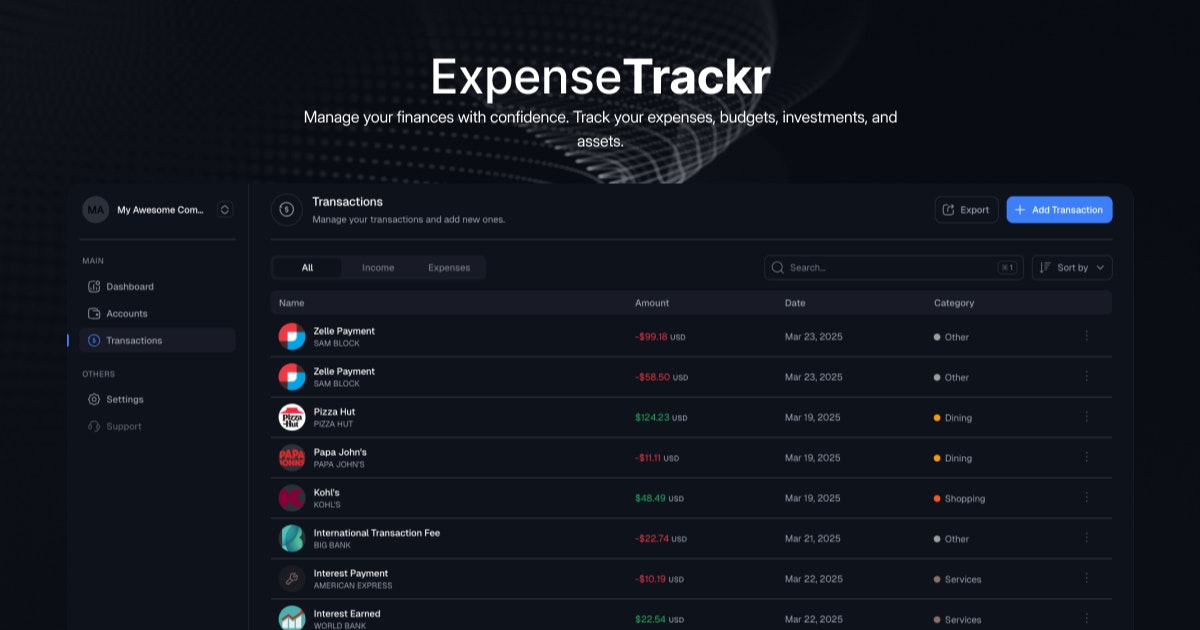 ExpenseTrackr – Limited Presale