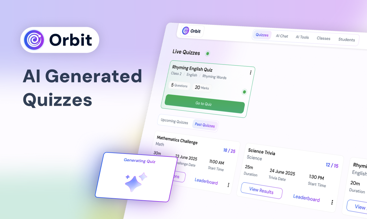 Orbit - AI Powered Quizzing Platform