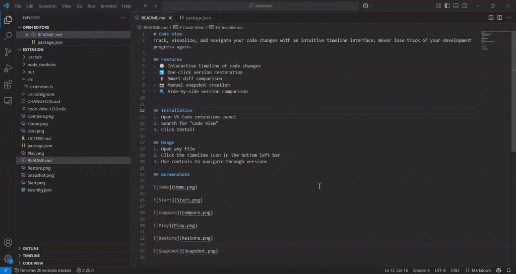 Code View (Beta)