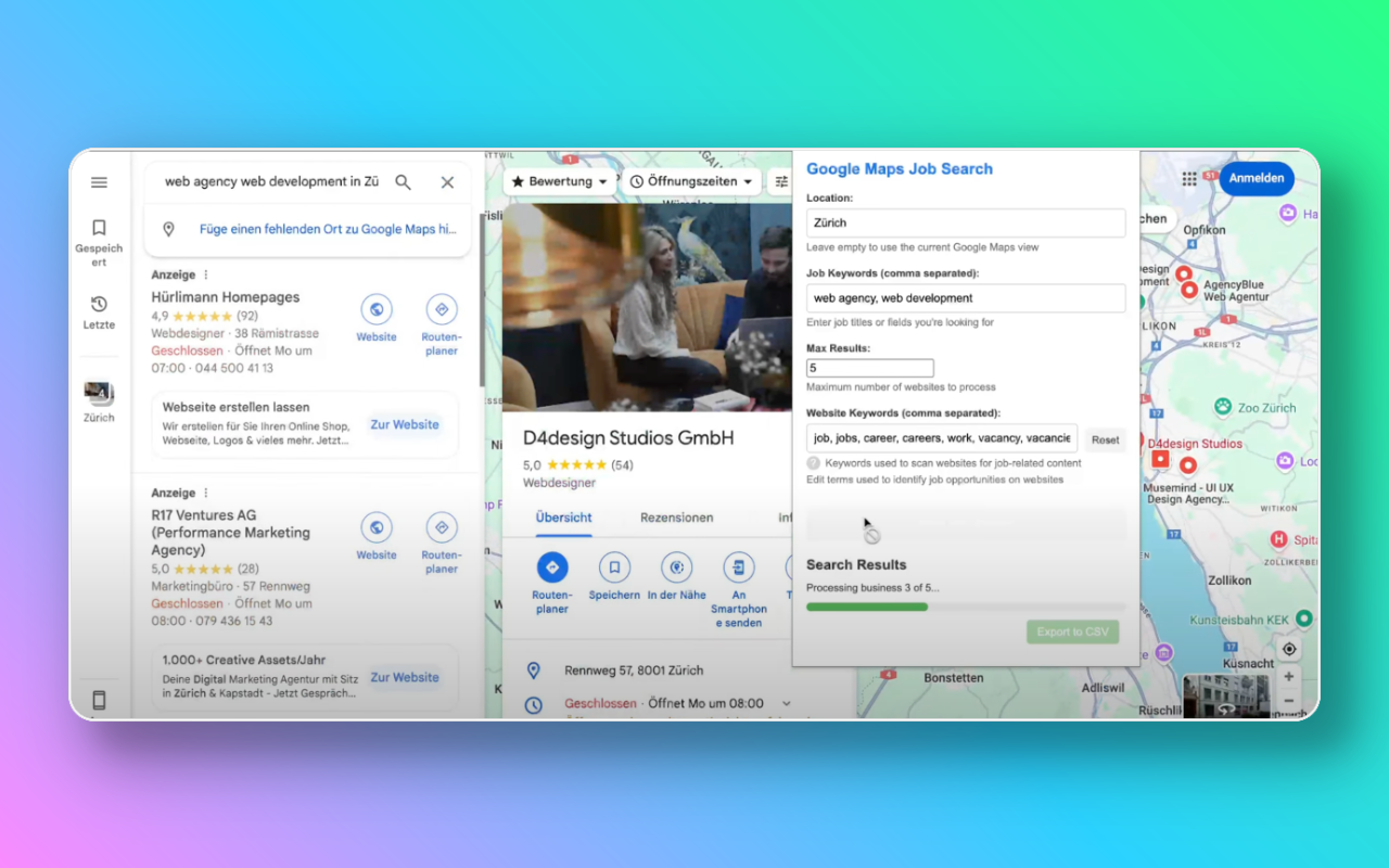 Hidden Job Search Helper