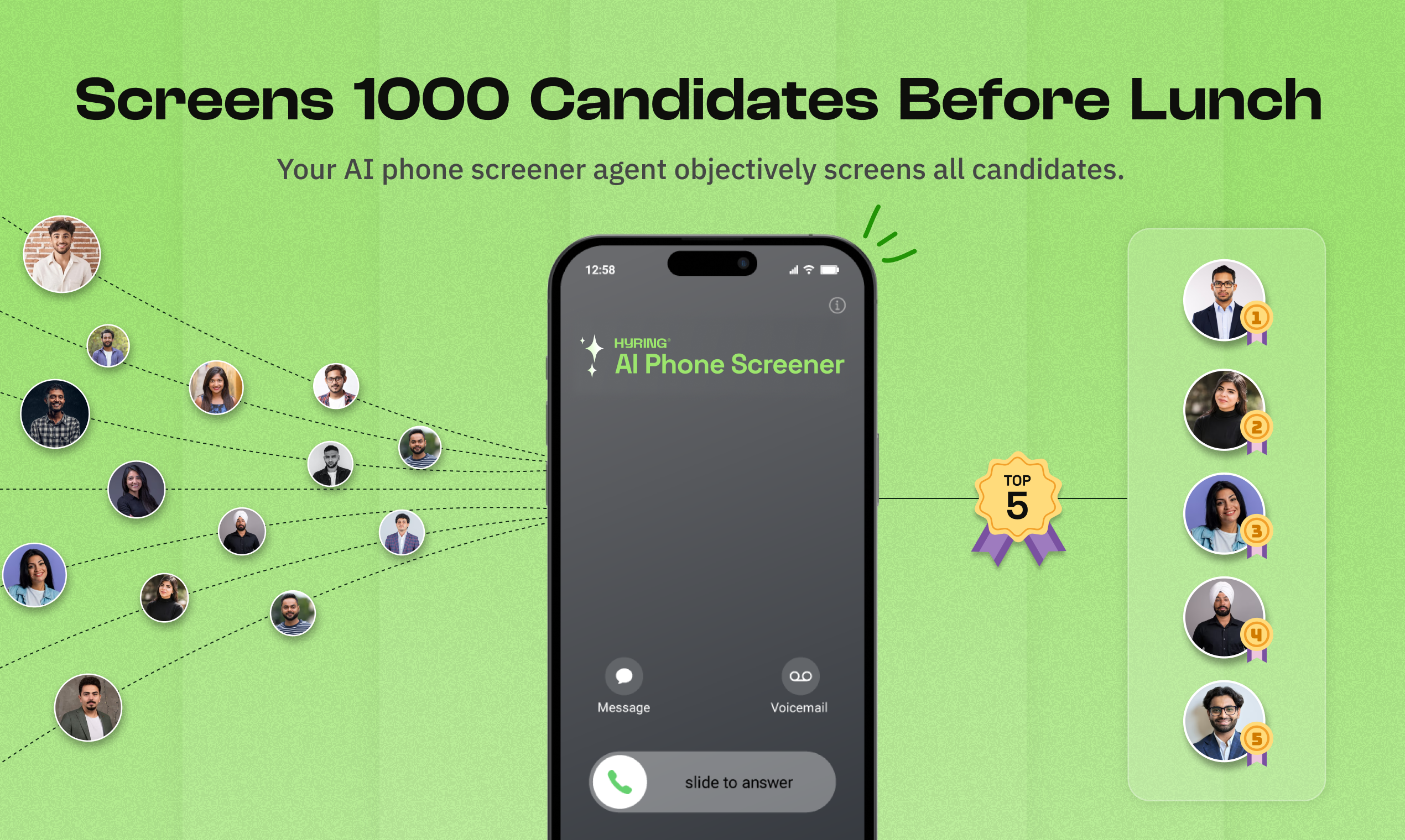AI Phone Screener by Hyring