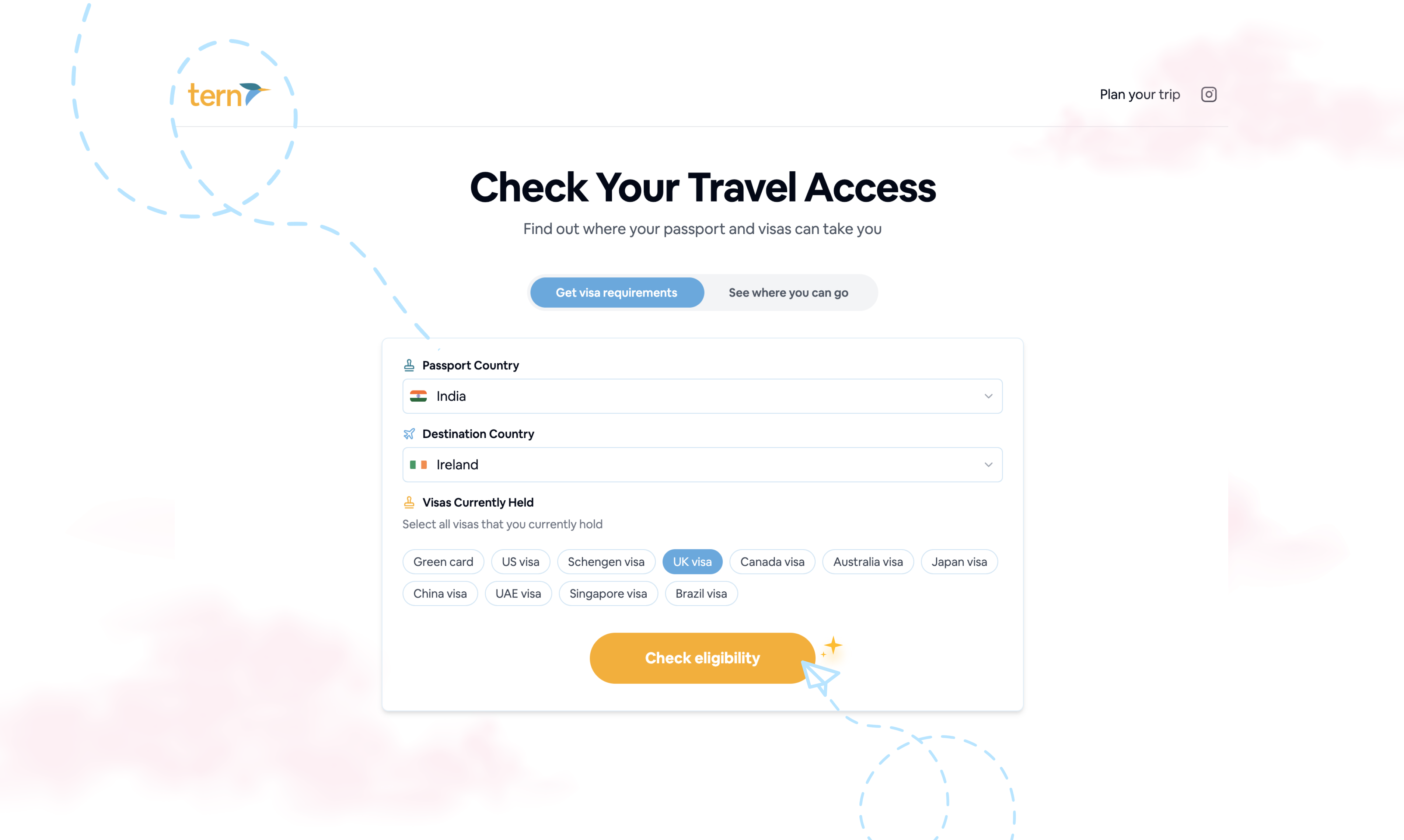 Tern – Where Can Your Passport Take You?