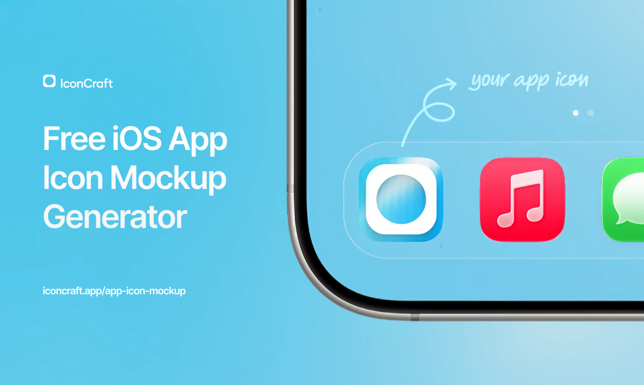 iOS 26 App Icon Mockup