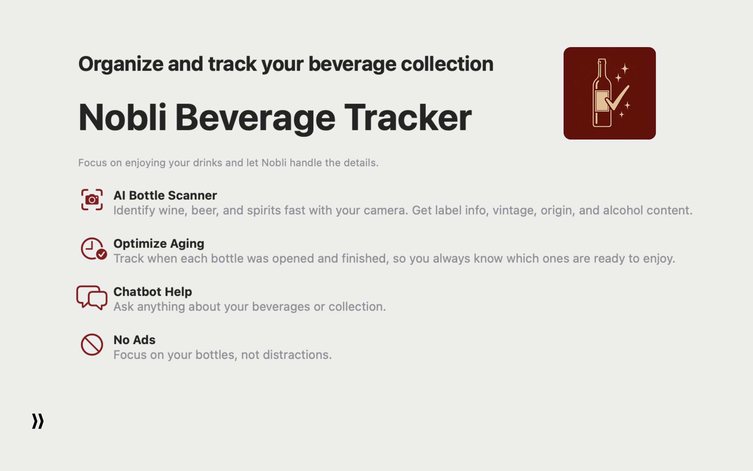 Nobli: Cellar Management