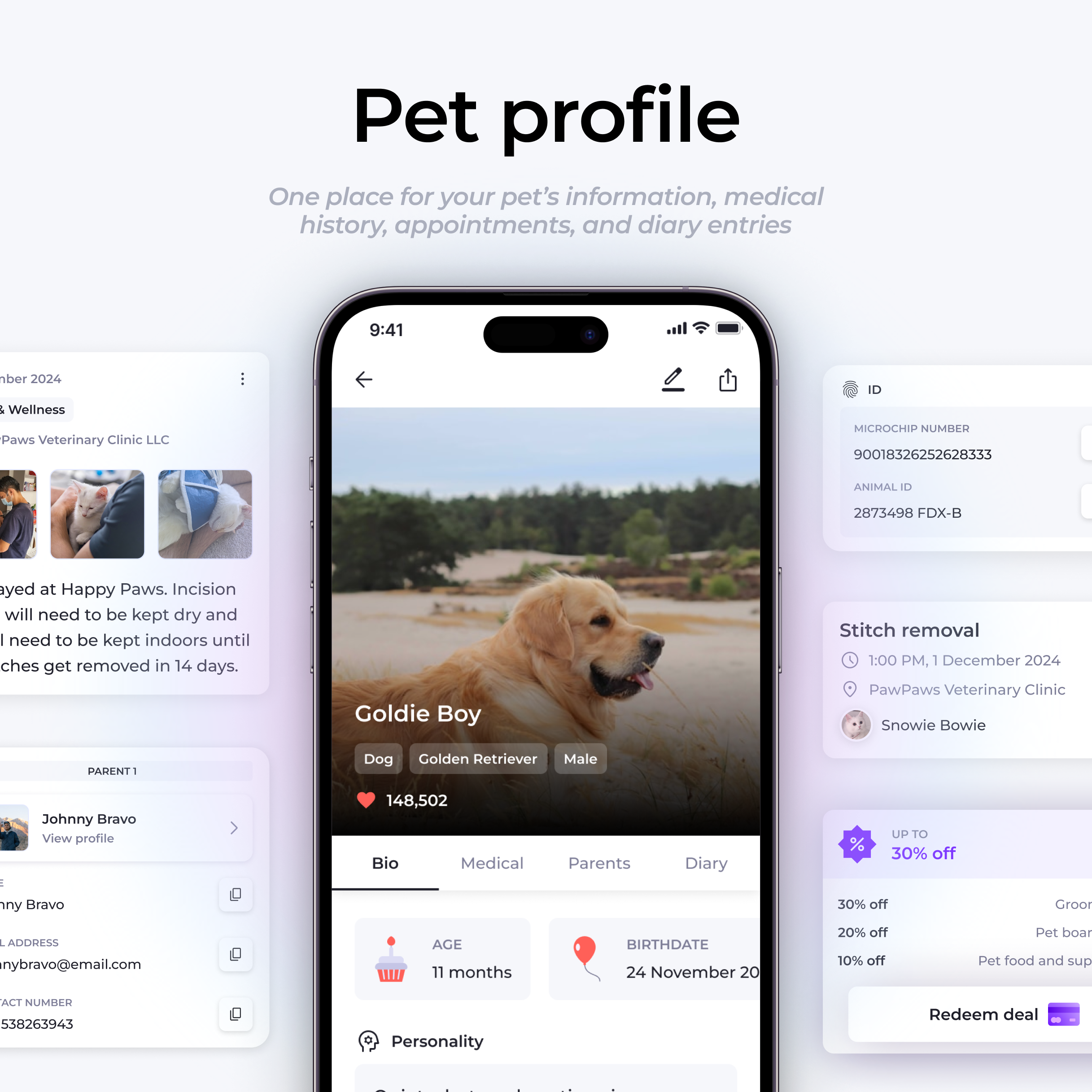 Treet — Your pet profile & diary
