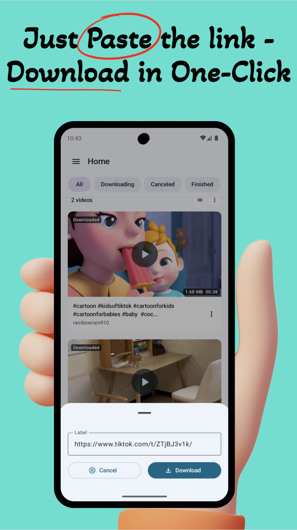 ClipDown – Video Downloader App