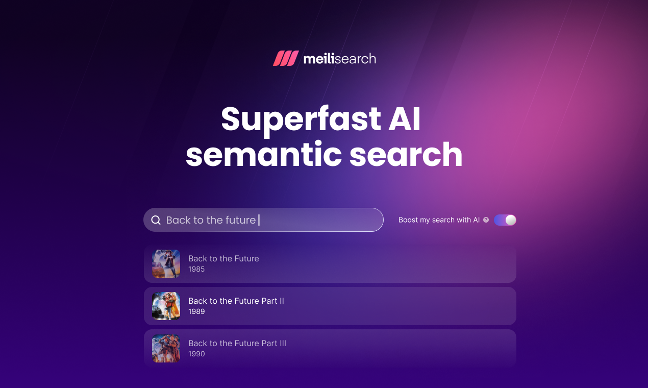 Meilisearch AI