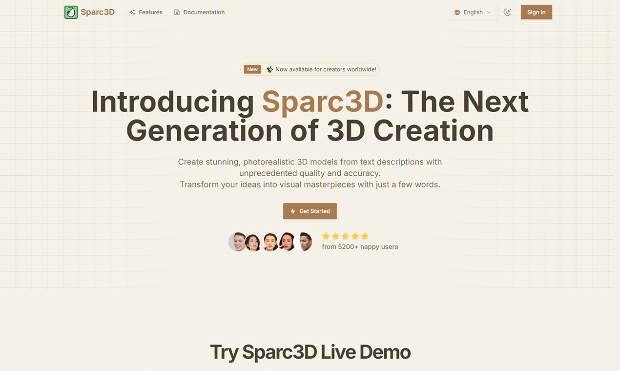 Sparc3D_AI