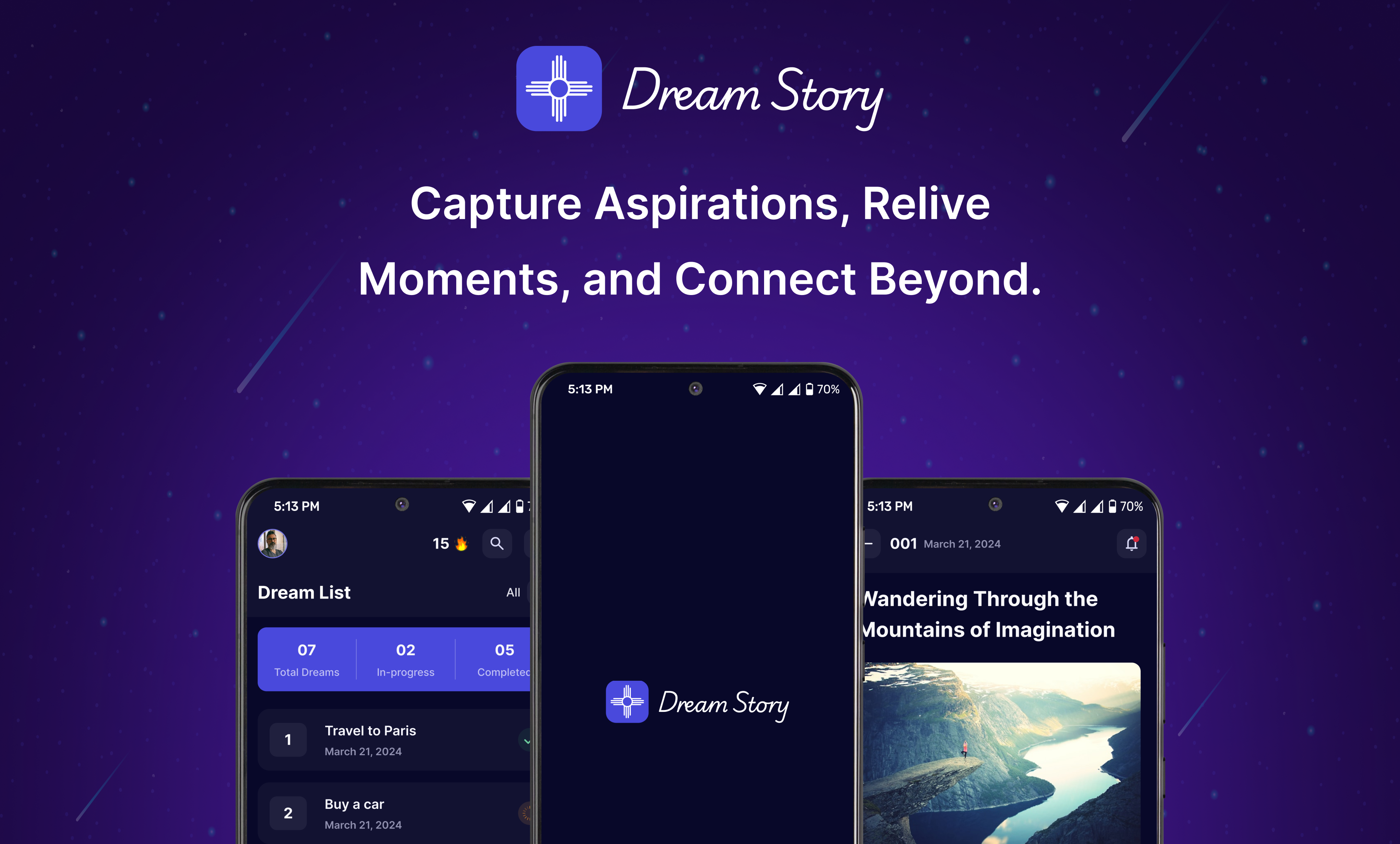 Dream Story Live - AI Journaling App
