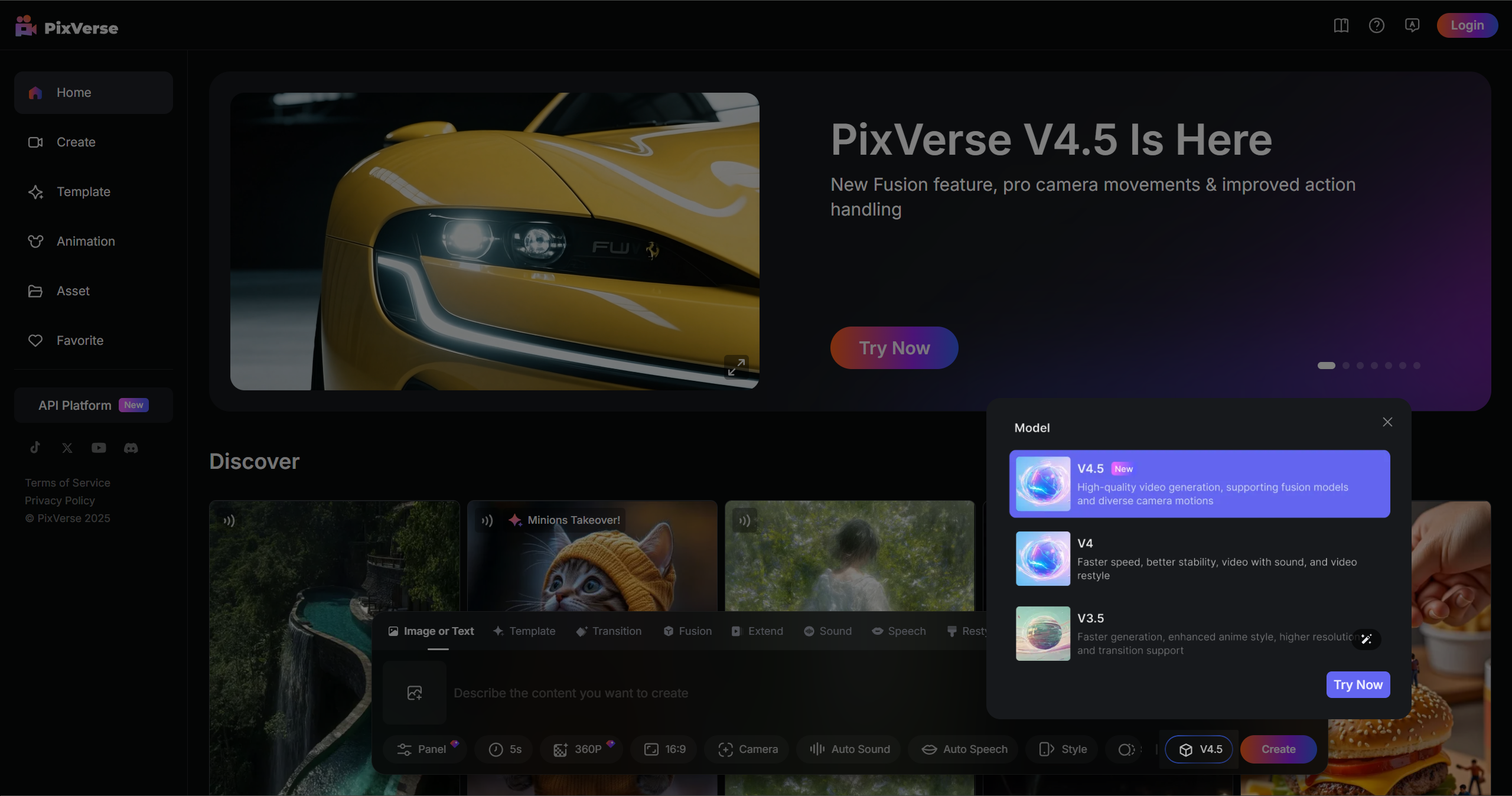 PixVerse V4.5