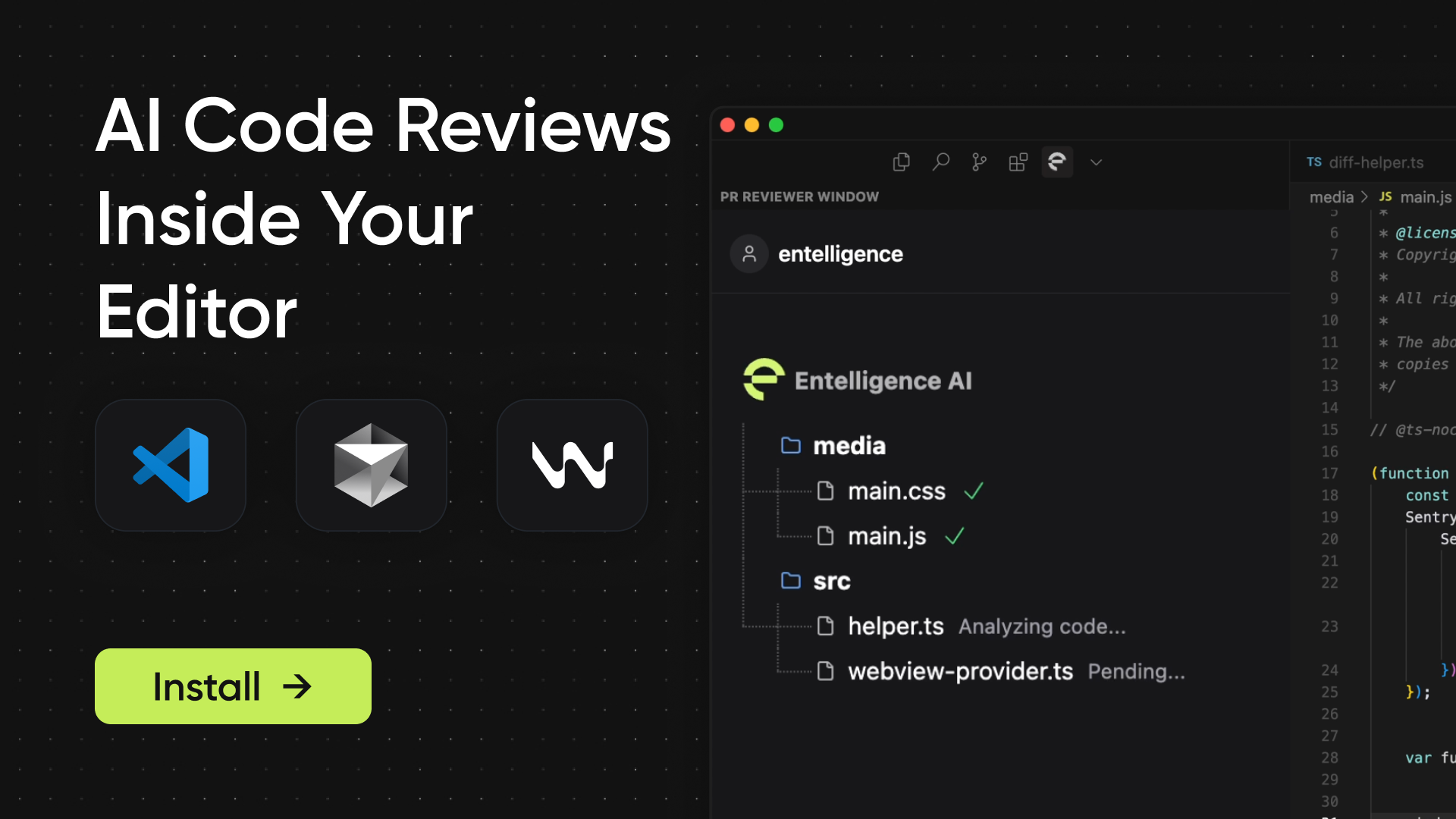 EntelligenceAI VSCode Extension