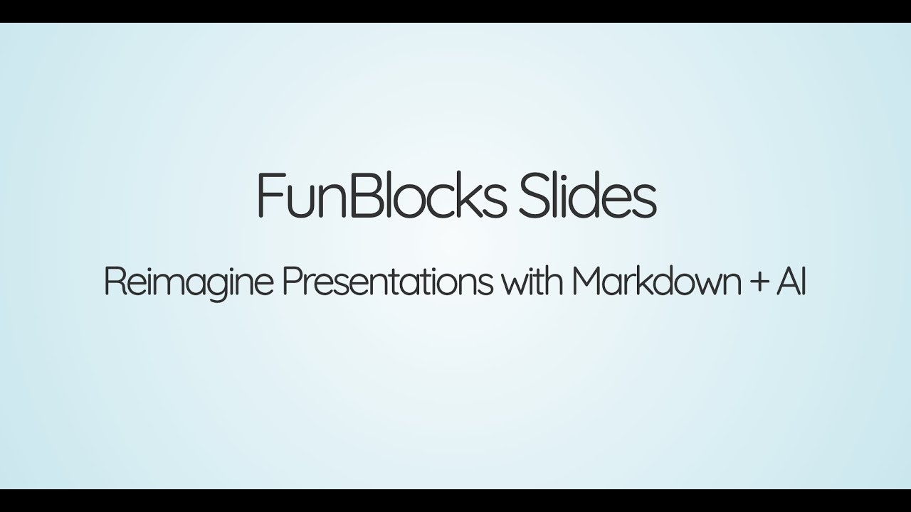 FunBlocks AI Slides