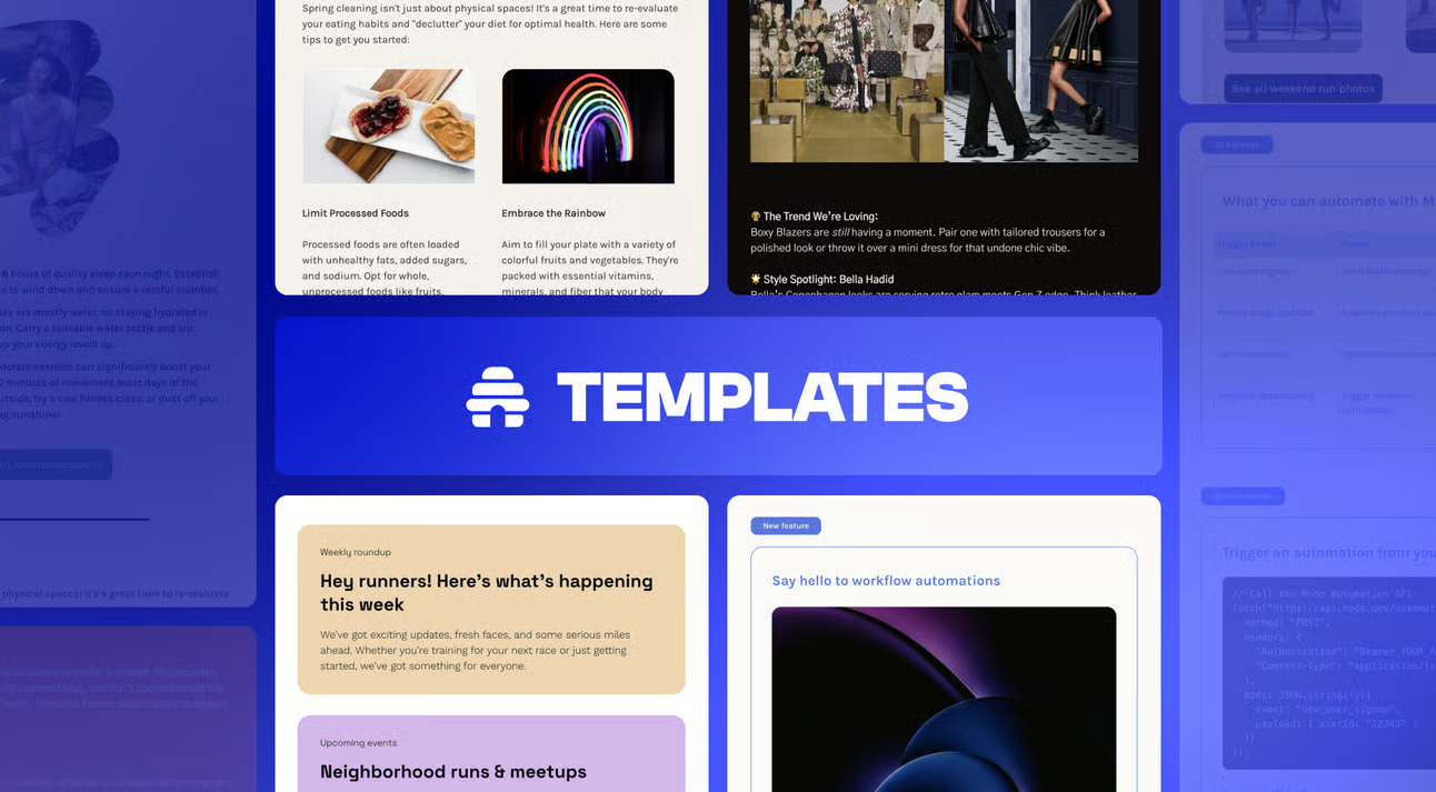 Template Library by beehiiv